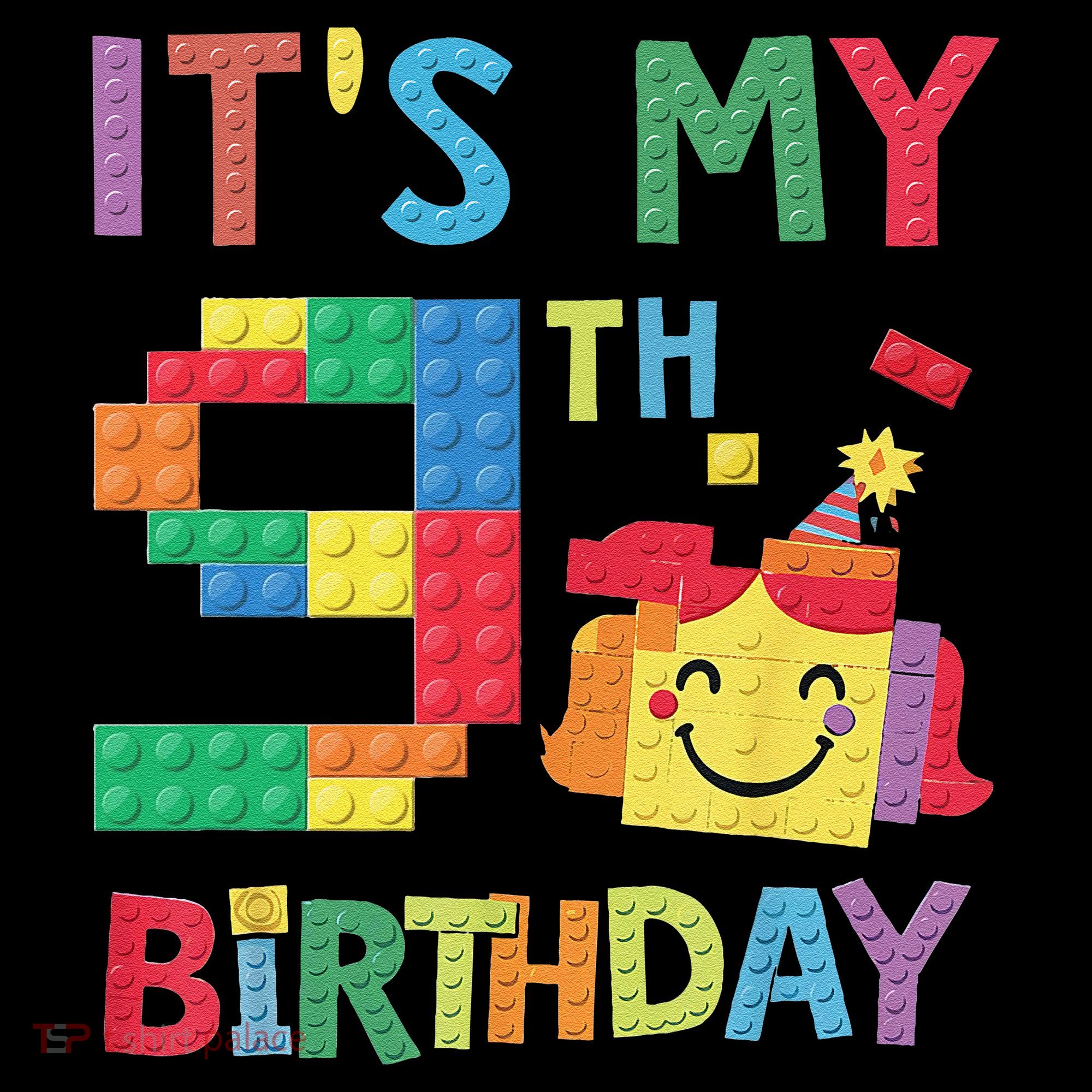 Master Builder 9th ItS My 9th Birthday Brick Blocks Coffee Mug