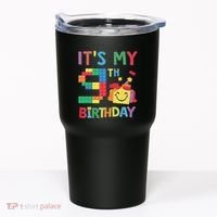 Master Builder 9th ItS My 9th Birthday Brick Blocks Tumbler thumb 0