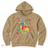 Master Builder 9th ItS My 9th Birthday Brick Blocks Hoodie thumb 0