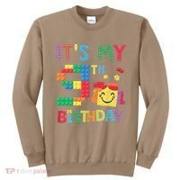 Master Builder 9th ItS My 9th Birthday Brick Blocks Sweatshirt thumb 0