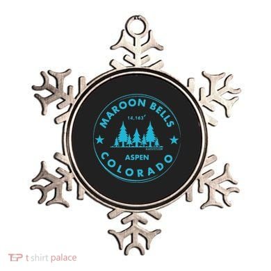 Maroon Bells Aspen Colorado Bluebird Forest Mountain Ornament