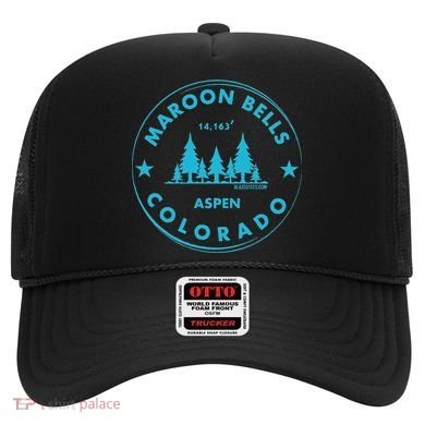 Maroon Bells Aspen Colorado Bluebird Forest Mountain Hat