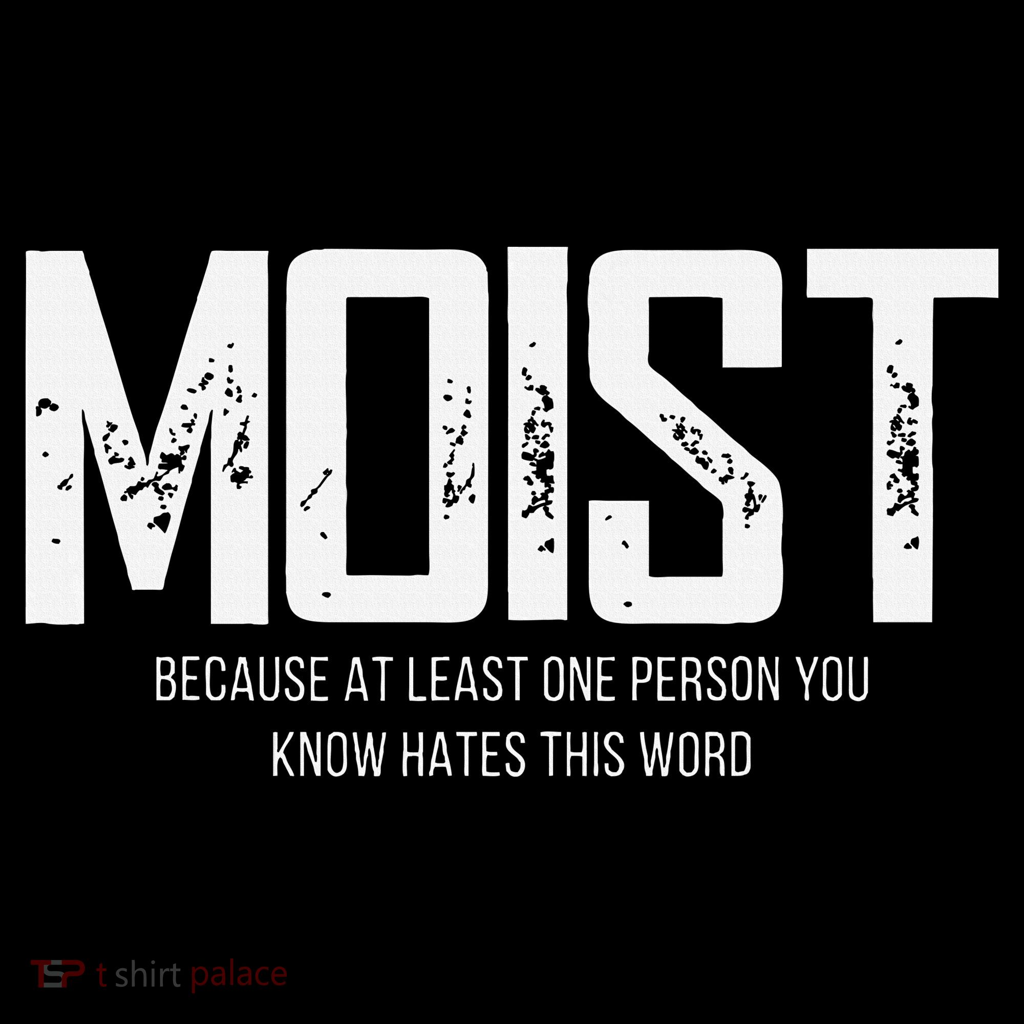 Moist Because At Least One Person You Know Hates This Word T-Shirt