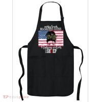 Messy Buns And Loaded Guns Raising Wolves Not Sheep Apron thumb 0
