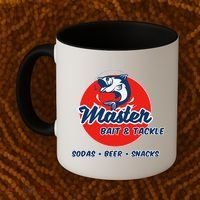 Master Bait And Tackle Funny Adult Humor Coffee Mug thumb 2