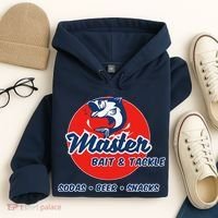Master Bait And Tackle Funny Adult Humor Hoodie thumb 4