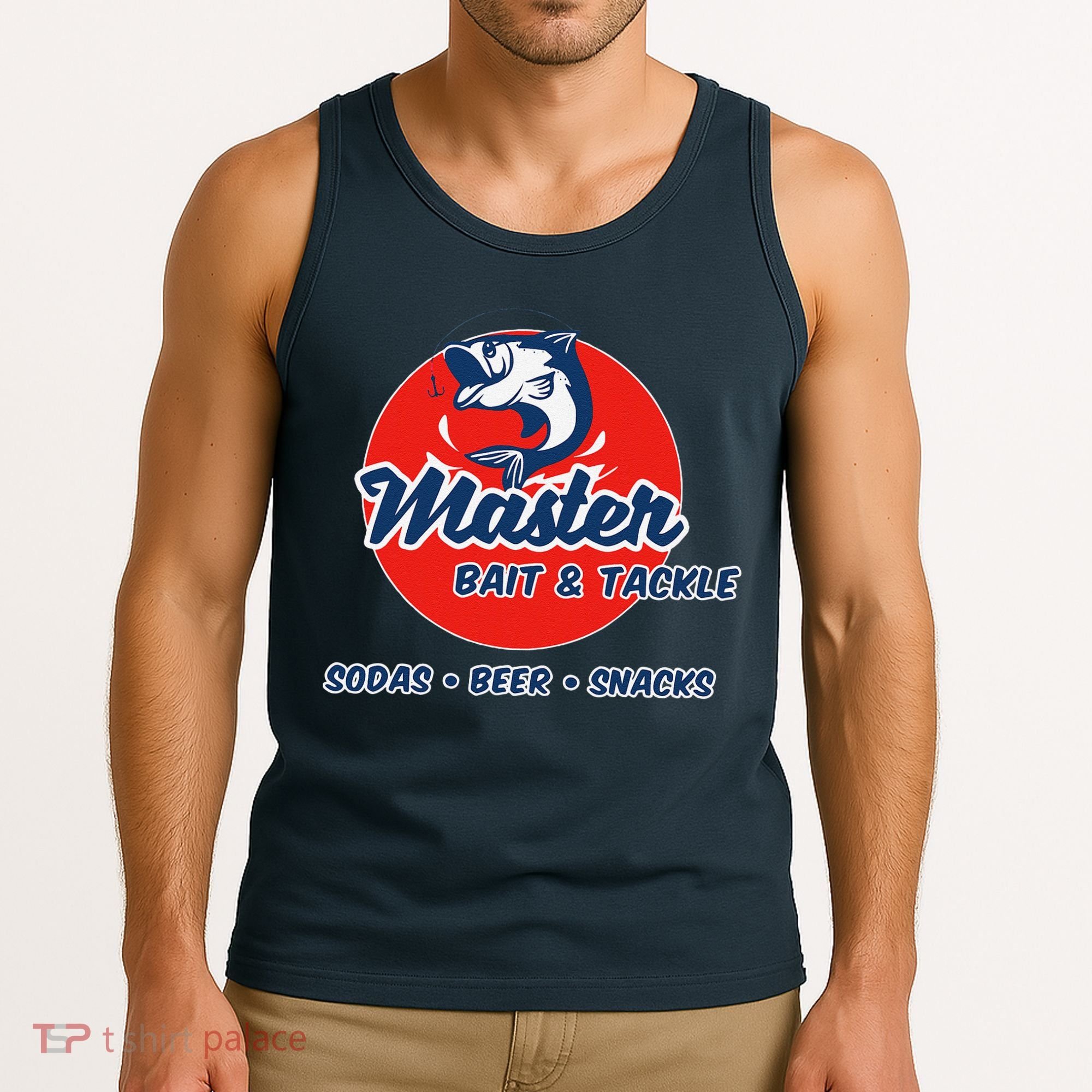 Master Bait And Tackle Funny Adult Humor Tank Top