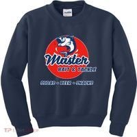 Master Bait And Tackle Funny Adult Humor Kids Sweatshirt thumb 0
