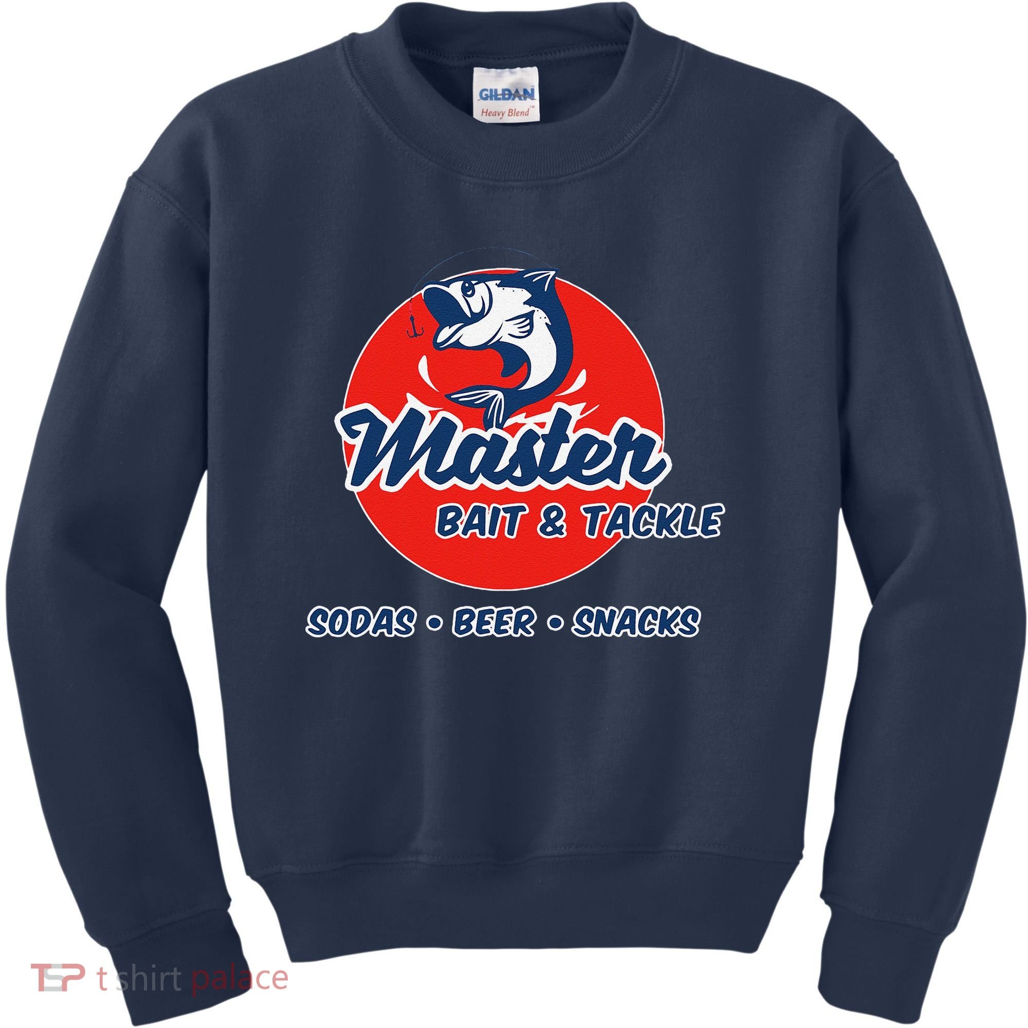 Master Bait And Tackle Funny Adult Humor Kids Sweatshirt