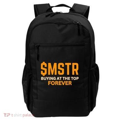 $Mstr Buying At The Top Forever Microstrategy Bitcoin Backpack