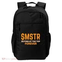 $Mstr Buying At The Top Forever Microstrategy Bitcoin Backpack thumb 0