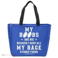 My Boobs Are Big Because I Keep All My Rage Stored There Great Gift Tote Bag thumb 0