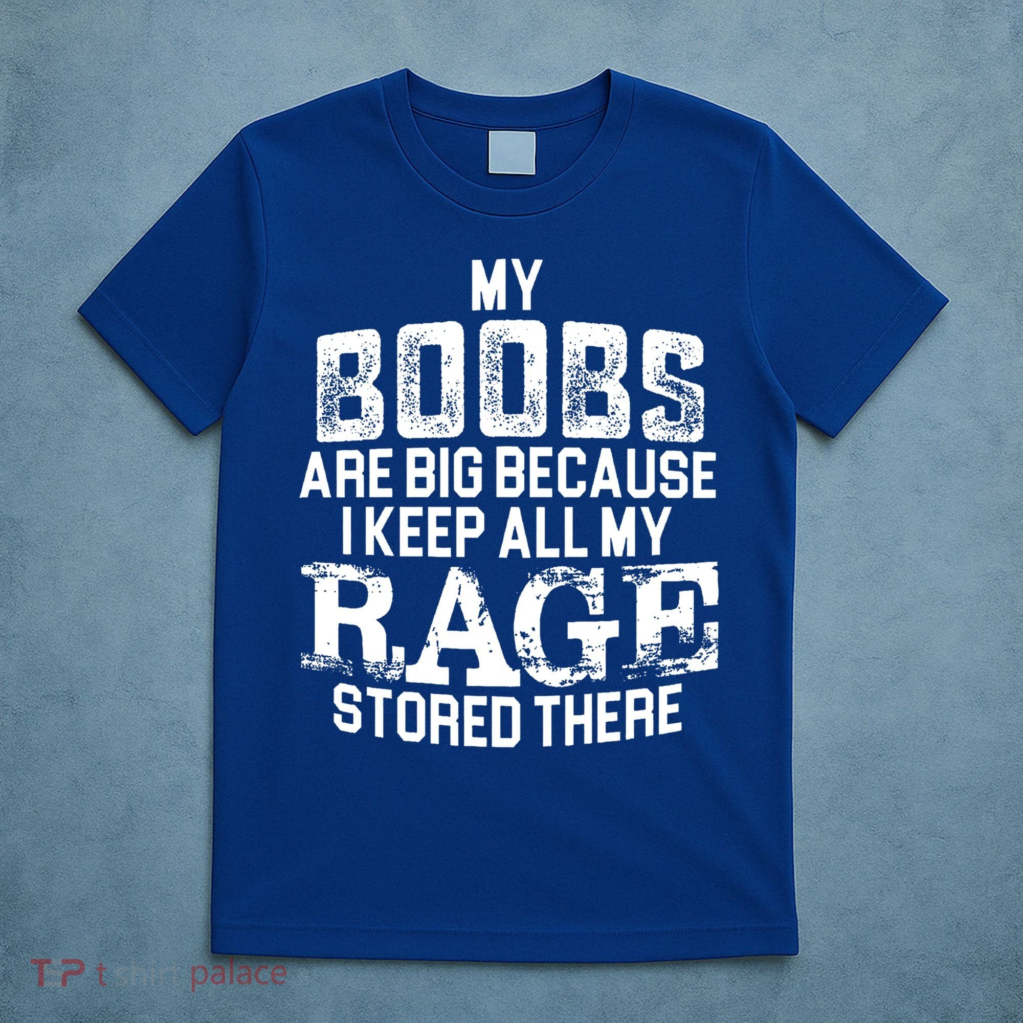My Boobs Are Big Because I Keep All My Rage Stored There Gift T-Shirt