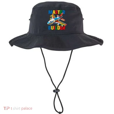 Master Builder Airplane Toy Building Blocks Brick Bucket Hat