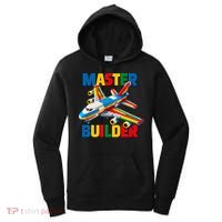 Master Builder Airplane Toy Building Blocks Brick Women's Hoodie thumb 0