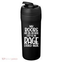 My Boobs Are Big Because I Keep All My Rage Stored There Cute Gift 24oz Duet Stainless Steel Tumbler thumb 3