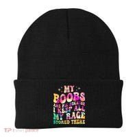 My Boobs Are Big Because I Keep All My Rage Stored There Gift Beanie thumb 0