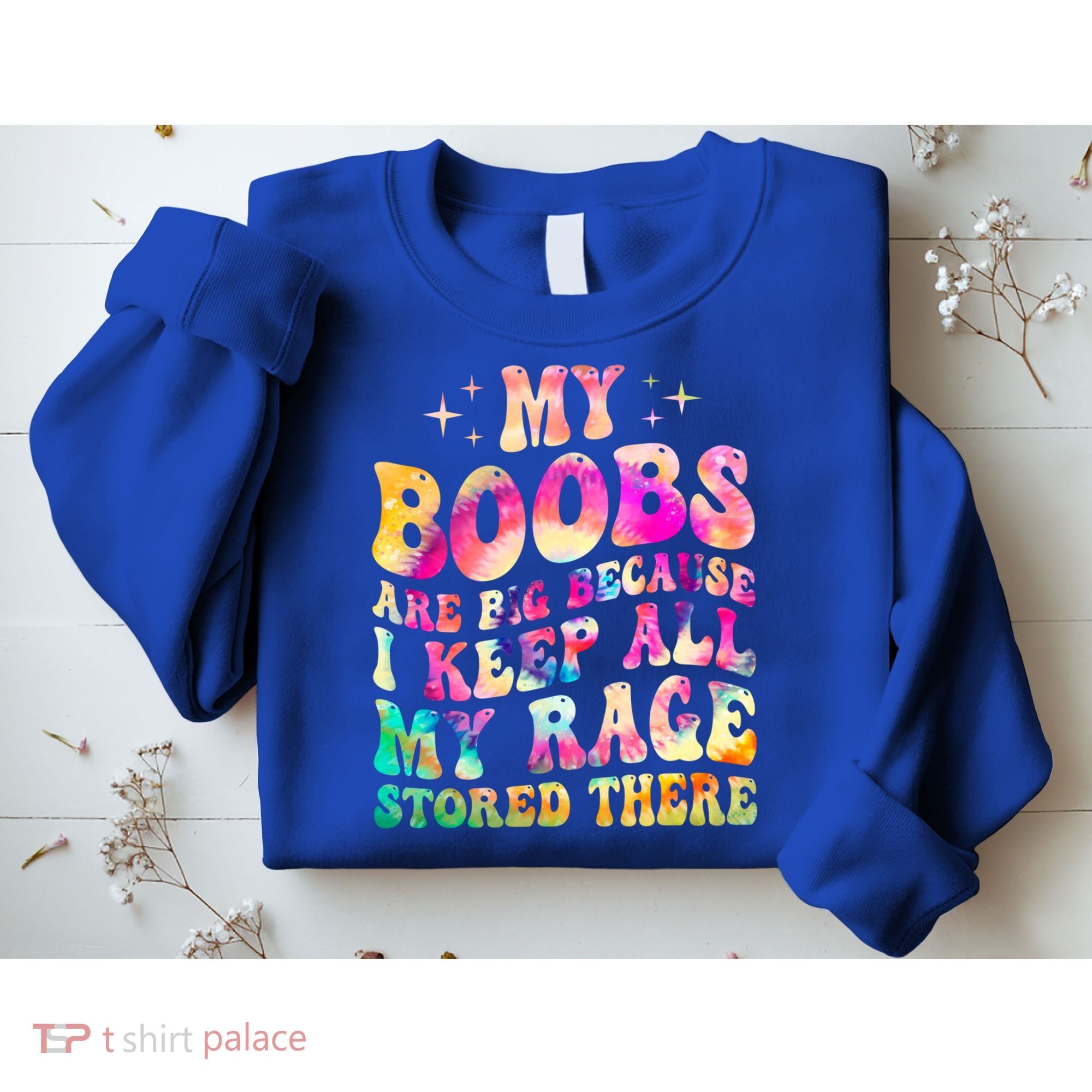 My Boobs Are Big Because I Keep All My Rage Stored There Gift Sweatshirt