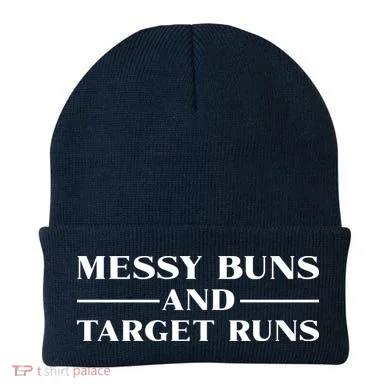 Messy Buns And Target Runs Beanie