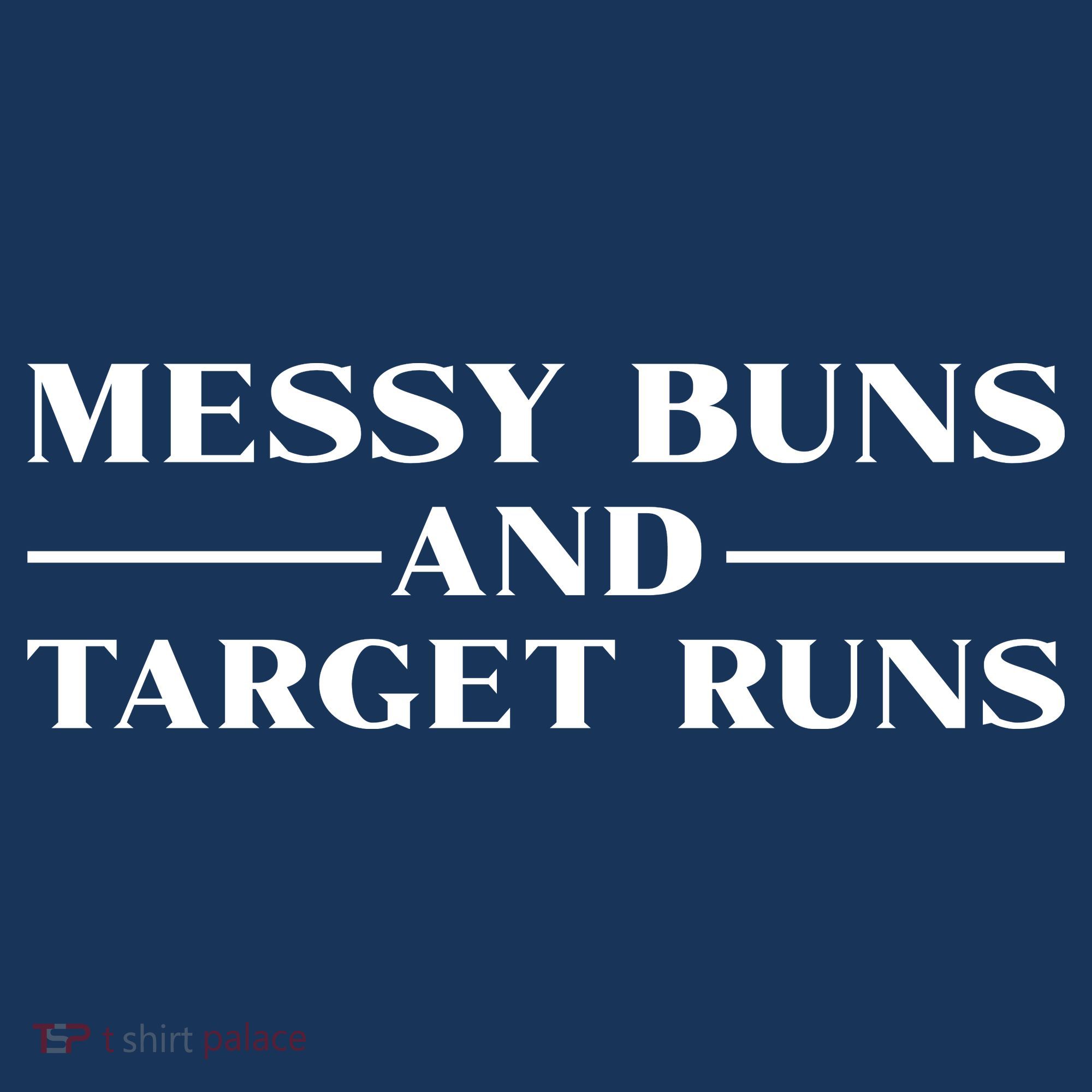 Messy Buns And Target Runs Golf Towel