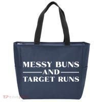 Messy Buns And Target Runs Tote Bag thumb 0