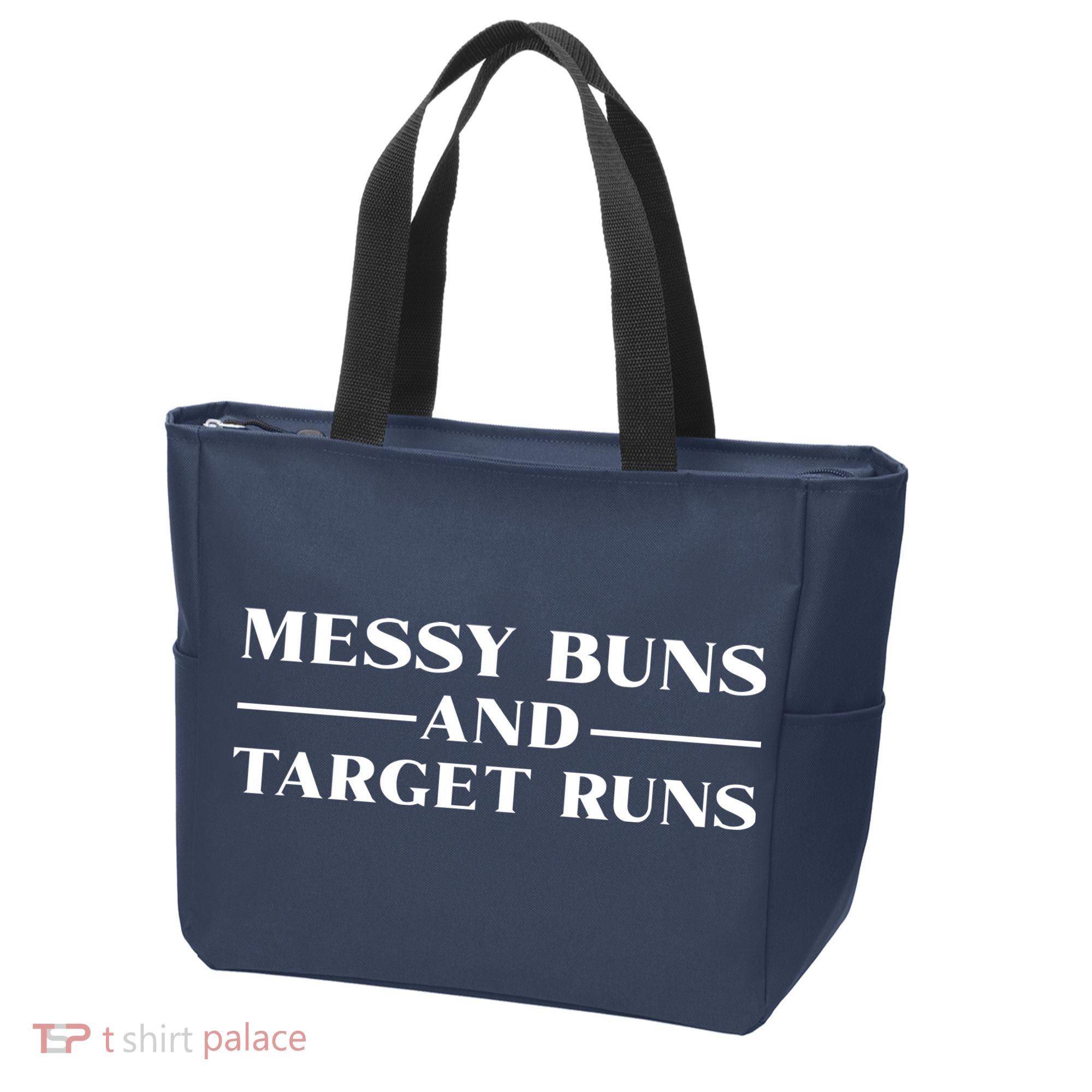 Messy Buns And Target Runs Tote Bag