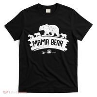Mama Bear And Three Cubs T-Shirt thumb 0