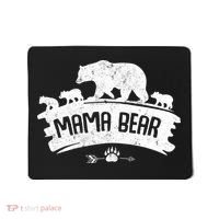 Mama Bear And Three Cubs Mousepad thumb 0