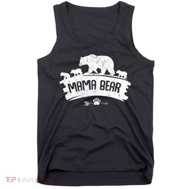 Mama Bear And Three Cubs Tank Top