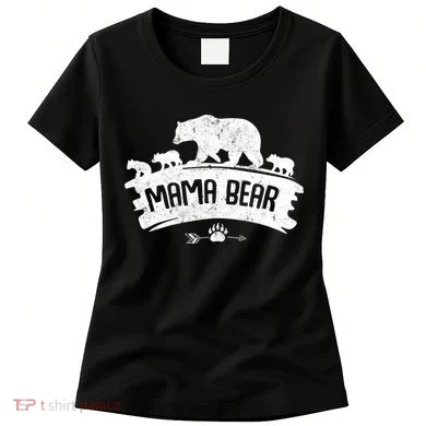 Mama Bear And Three Cubs Women's T-Shirt