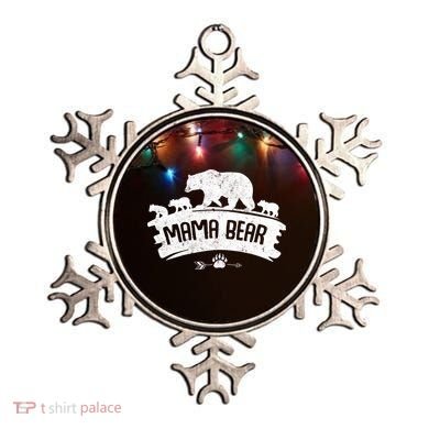 Mama Bear And Three Cubs Ornament