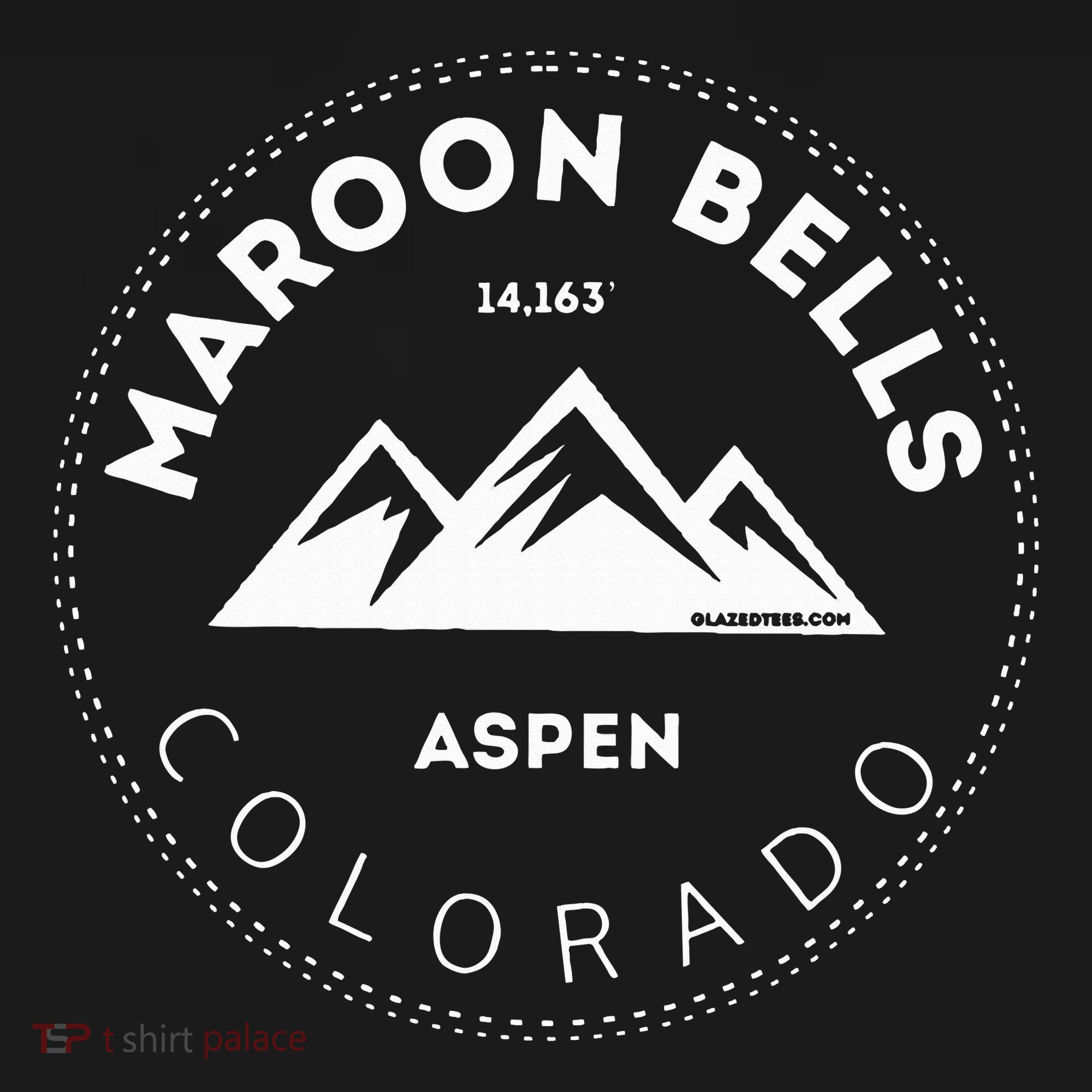 Maroon Bells Aspen Colorado Mountain Adventure T-Shirt