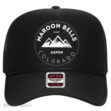 Maroon Bells Aspen Colorado Mountain Adventure Hat