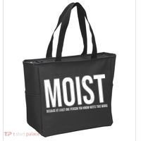 MOIST Because At Least One Person You Know Hates This Word Tote Bag thumb 2