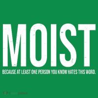 MOIST Because At Least One Person You Know Hates This Word Sweatshirt thumb 3