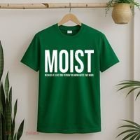 MOIST Because At Least One Person You Know Hates This Word T-Shirt thumb 2