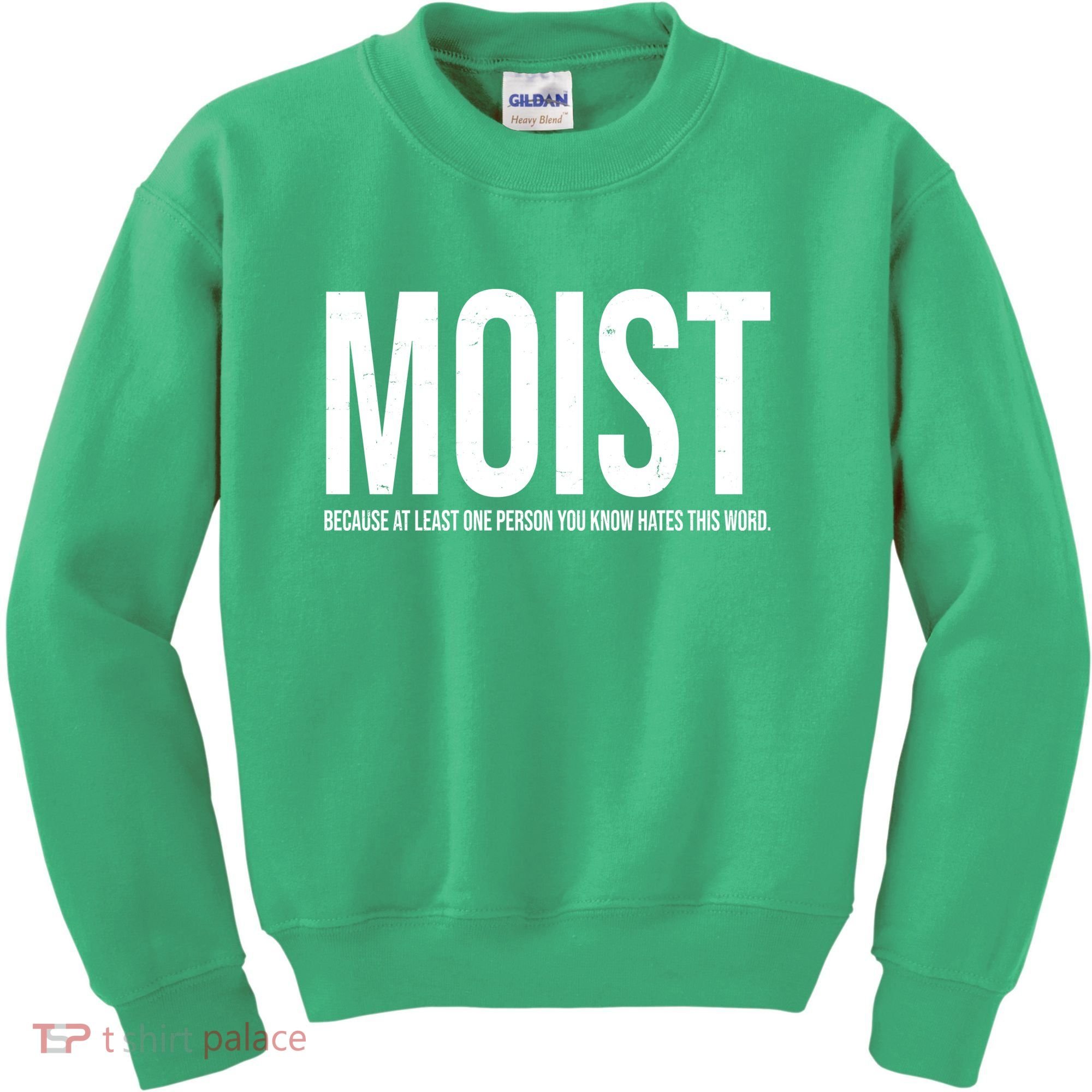 MOIST Because At Least One Person You Know Hates This Word Kids Sweatshirt