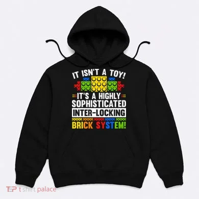 Master Builder Bricks Blocks Play Toy Hoodie