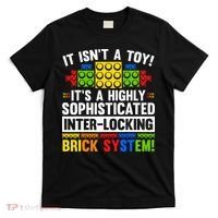 Master Builder Bricks Blocks Play Toy T-Shirt thumb 0
