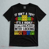 Master Builder Bricks Blocks Play Toy T-Shirt thumb 5
