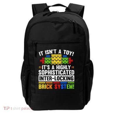 Master Builder Bricks Blocks Play Toy Backpack