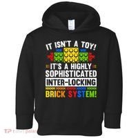 Master Builder Bricks Blocks Play Toy Toddler Hoodie thumb 0