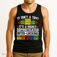 Master Builder Bricks Blocks Play Toy Tank Top thumb 3