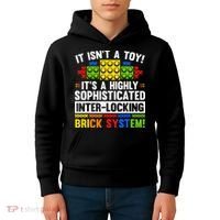 Master Builder Bricks Blocks Play Toy Kids Hoodie thumb 4