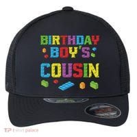 Master Builder Birthday Boy's Cousin Building Bricks Blocks Flexfit Unipanel Trucker Cap thumb 0