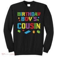 Master Builder Birthday Boy's Cousin Building Bricks Blocks Sweatshirt thumb 0