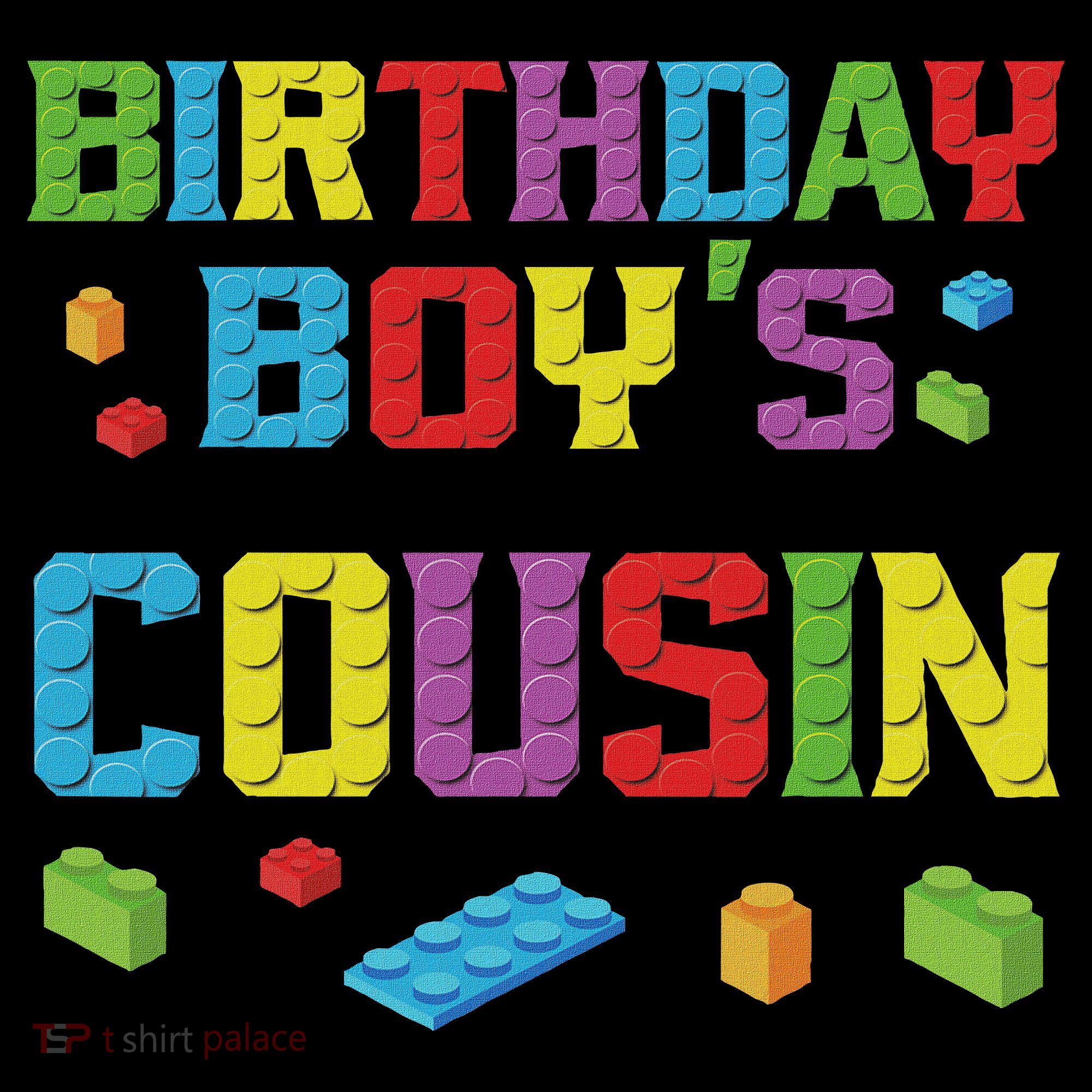 Master Builder Birthday Boy's Cousin Building Bricks Blocks Toddler Hoodie
