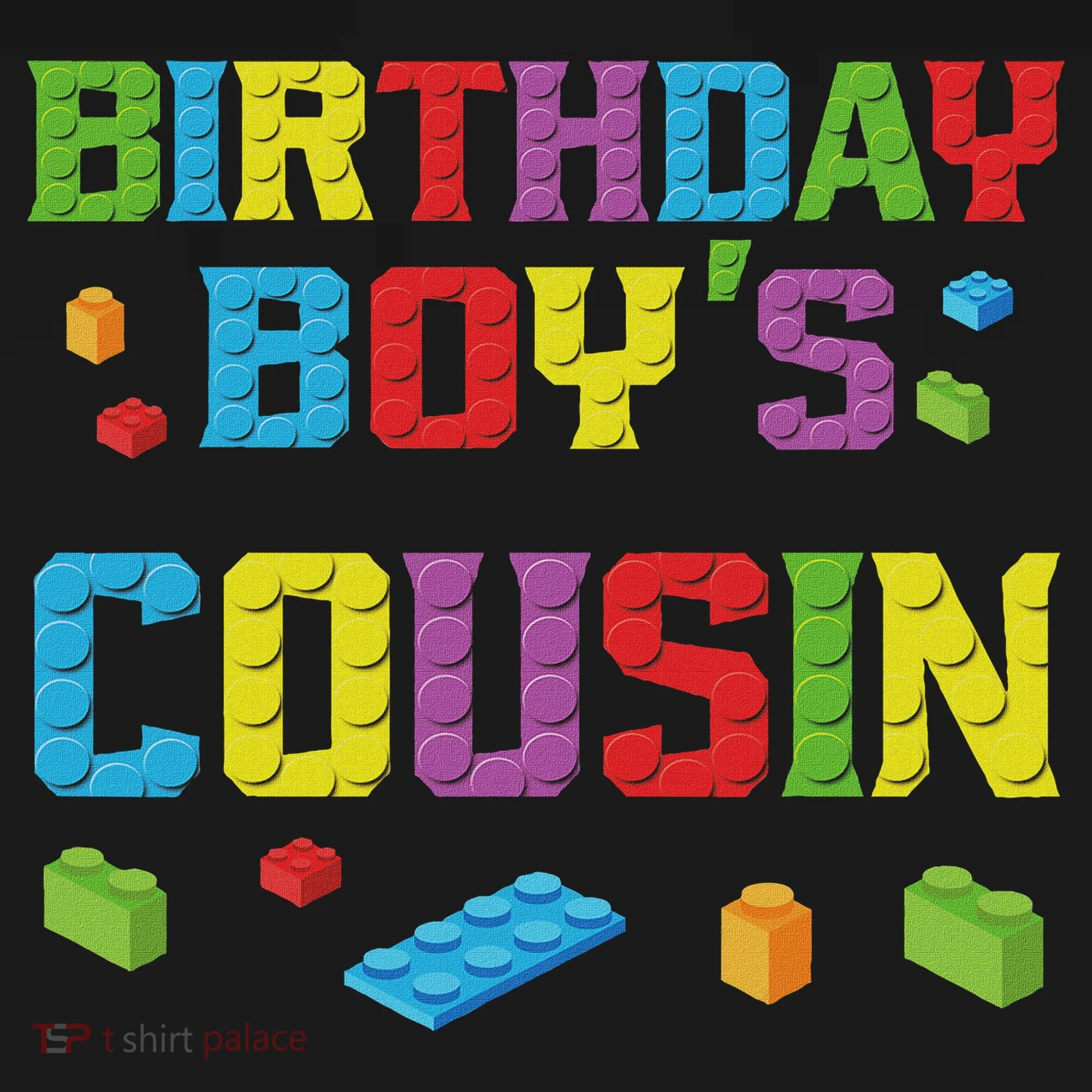 Master Builder Birthday Boy's Cousin Building Bricks Blocks Visor
