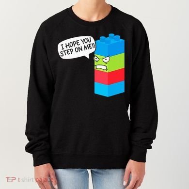 Master Builder Bricks Blocks Play Toy Women's Sweatshirt
