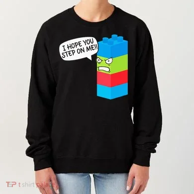 Master Builder Bricks Blocks Play Toy Women's Sweatshirt
